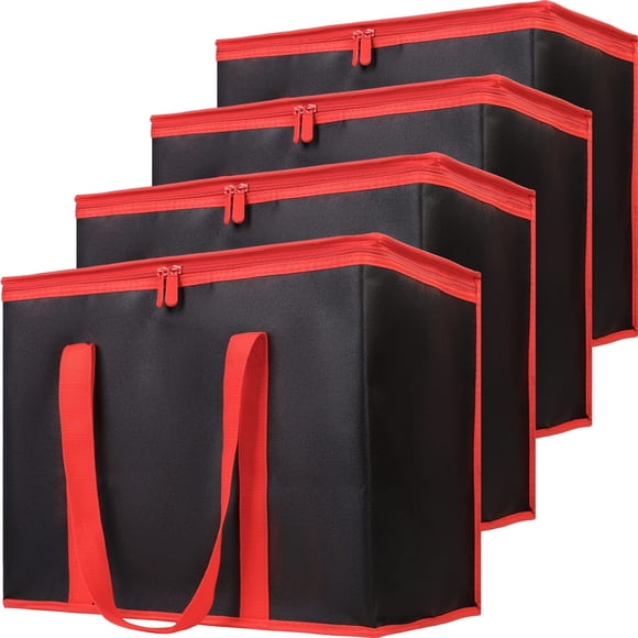 Bolsas Reutilizables para Compras Bodaon X-Grande Paquete de 4 Negras