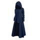thumbnail image 1 of Sonducket Sudaderas con capucha con orejas de gato para mujer, vestido cómodo y para un aspecto elegante, sudadera informal de punto con túnica conjuntos de ropa Azul oscuro SG, 1 of 6