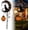 #A, variant on Solar Halloween Black Cat & Pumpkin Moon Garden Stake Light | Waterproof Metal Black Cat Yard Ornament, Auto On Off Solar Outdoor Light, Fall Halloween Decor Stake for Lawn Patio Pathway