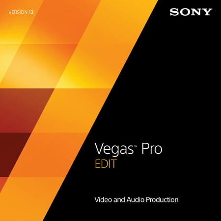 Sony SVPE13099ESD Vegas Pro 13 Edit (PC)(Digital Code)