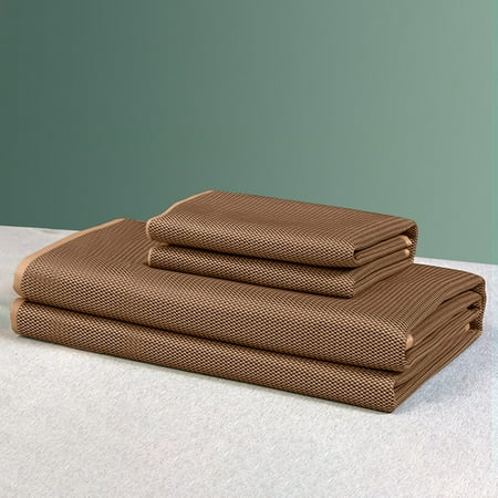 

RKSTN Summer Sleeping Mat Foldable Rattan Summer Sleeping Mat Cool Mat for Cooler Bed in Home School Dormitories. (（S）35.4x78.7in （M）47.2x78.7in （L）70.9x78.7in) Home Decor on Clearance