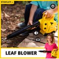 thumbnail image 5 of Stanley Jr. 9064339 Plastic Toy Blower, Black & Yellow, 5 of 8