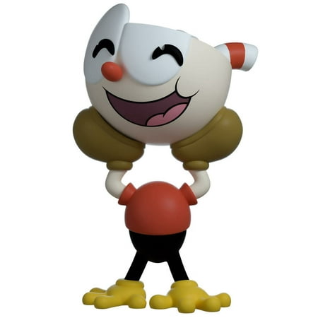 Youtooz Cuphead The Cuphead Show! Edition, 4.6" Vinyl Figure Collectible Cuphead Figure from The Cuphead Show! by Youtooz Cuphead Collection