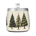 thumbnail image 7 of Yayeee Ashtray with Lid for Cigarette Smokeless Stainless Steel Home Ash Holder, Cartoon Christmas Trees, 7 of 7