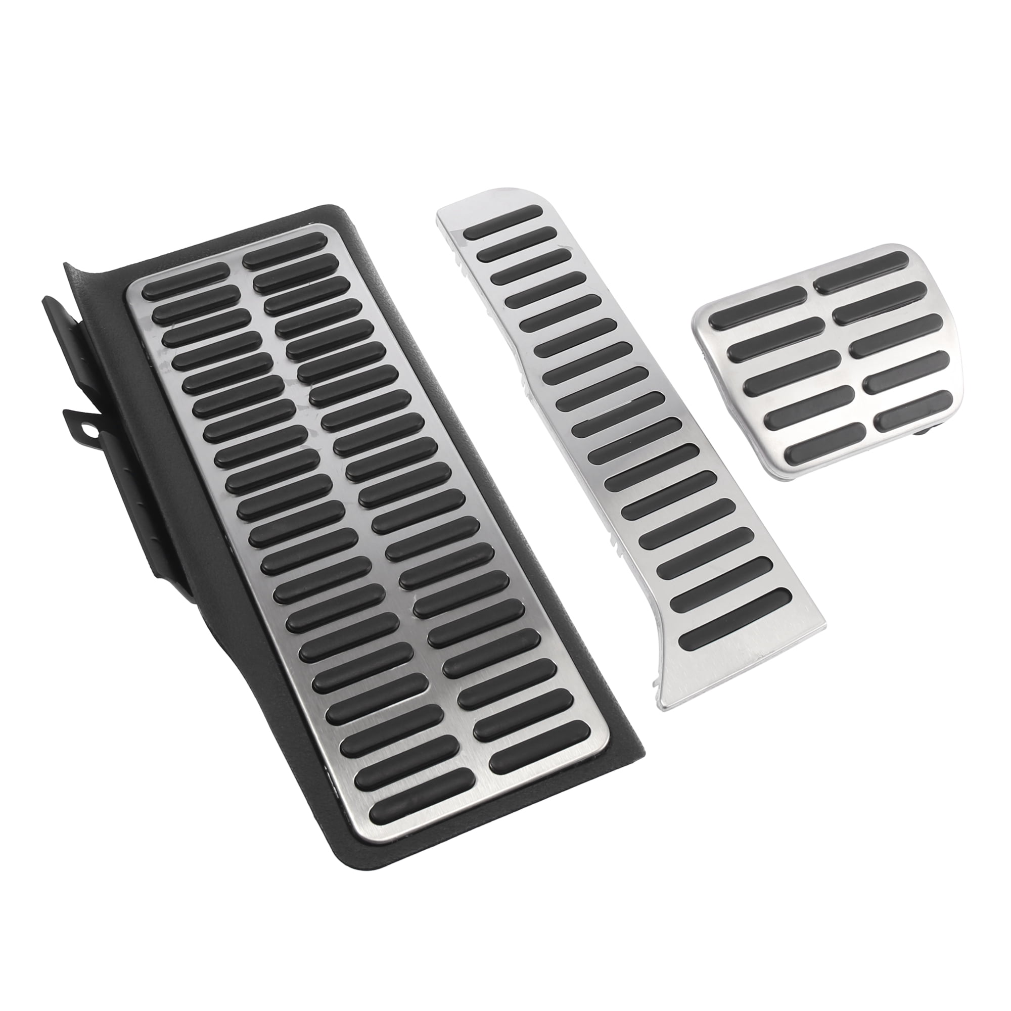 Unique Bargains 3 Pcs Automatic Car Anti-Slip Brake Gas Foot Pedal Pads for Volkswagen