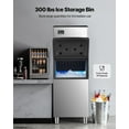 thumbnail image 4 of STAWAY Machine à Glaçons Commerciale 500LBS avec Bac de Stockage 300LBS, Auto-Nettoyage Rapide, Contrôle Intelligent, Parfait pour Restaurants et Bars, 4 of 9