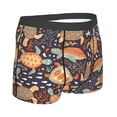 thumbnail image 3 of Balery Turtles and Sea Plants Men's Boxer Briefs, Soft and Breathable Cotton Underwear with nylon Waistband-Small, 3 of 9