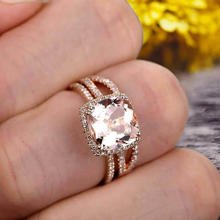  Bokeley Jewelly Rings Gift, Clearance Gemstone Ring Rose Gold  Rings for Women Luxury Copper Gemstone Ring Jewelry Wedding (Size:6, Rose  Gold) : Clothing, Shoes & Jewelry