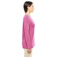 thumbnail image 2 of Devon & Jones Ladies' Perfect Fit? Y-Placket Convertible Sleeve Knit Top, 2 of 5