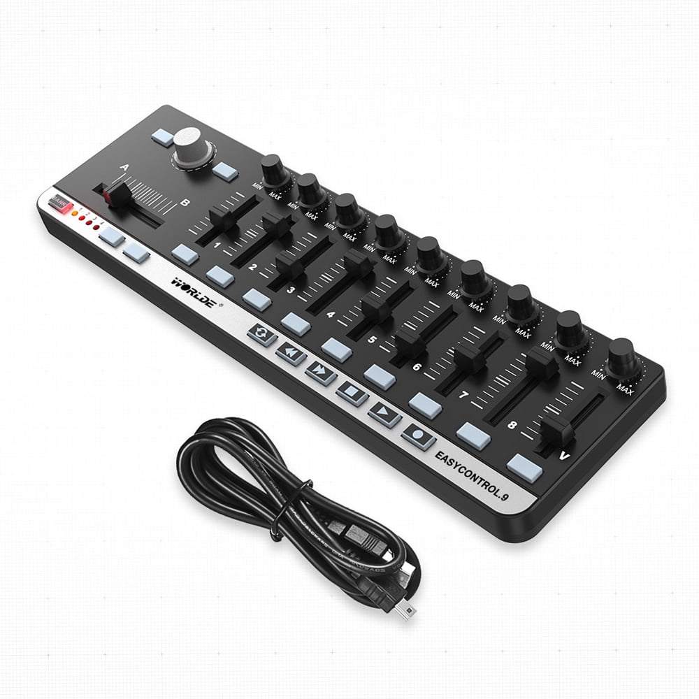 MIDI keyboard,Usb 9 Slim-line Eryue Midi Mewmewcat Portable Siuke