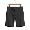 thumbnail image 7 of COSFO Men Cargo Shorts Summer Casual Black Shorts Slim Fit with Multi Pockets Work Shorts, 7 of 7