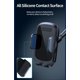thumbnail image 3 of Soporte para teléfono para automóvil (fibra de carbono negra, teléfono no incluido), 360° Soporte para teléfono para coche con ventilación y rotación - Clip de gancho ultra estable para iPhone, Galax, 3 of 5