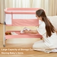 ANGELBLISS Portable with Storage, Adjustable Height, Four