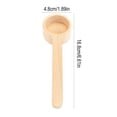 thumbnail image 4 of Dserhfy Wooden Coffee Spoon Ergonomic Short Long Handle Coffee Measuring Spoon Farmhouse Rustic Multifunctional Scoop Kitchen Gadgets, 4 of 6