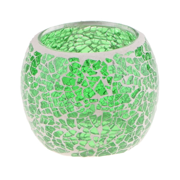 Candebro de de Mosaico de Estilo Marroquí Soporte de Ve de Luz de Té - # 5 Sunnimix Candelabro de vela de mosaico