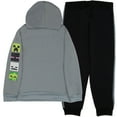 thumbnail image 3 of Minecraft Boys Fleece Pullover Hoodie & Jogger Pants 2-Piece Set (Little Boys' & Big Boys'), Sizes 4-8, 3 of 15