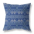 thumbnail image 3 of HomeRoots 482179 5 x 16 x 16 in. Navy Blue Blown Seam Paisley Indoor & Outdoor Throw Pillow, 3 of 5