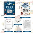 thumbnail image 4 of Bluetooth Mini Pet Photo Printer with Diary Book – Portable Thermal Sticker Printer for Smartphone – Includes 3 Rolls & “My Pet's Life Story” by Sean Doherty a Lifelong Animal Lover (Especially Dogs), 4 of 10
