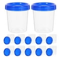 thumbnail image 1 of Miangastore 20pcs Measuring Cups Specimen Cups Graduated Sample Cups for Laboratory 120ml, 1 of 8