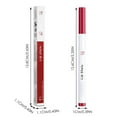 thumbnail image 2 of SIfdSeng Rouges à Lèvres pour Femmes Teinture pour Lèvres Marqueur Stylo Crayon Contour des Lèvres et Crayon Contour des Lèvres Anti-Transfert Teinture pour Lèvres Gloss Longue Tenue Crayon Hautement Pigmenté Maquillage des Lèvres Naturel et Lisse(1.7ml) Brillant à Lèvres Transparent, 2 of 3
