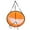Orange, variant on Downwind Wind Sail, Foldable Paddle Board Rowing Windsurfing - for Kayaks, Canoes, Inflatables, Tandems and Expedition Boats Instant Sail