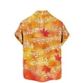 thumbnail image 5 of Awdenio Hawaiian Shirt for Men Short Sleeves Tropical Printed Casual Button Down Summer Beach Floral Shirts, 5 of 5