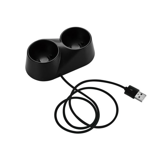 PS4 Controller Charger Dual Charging Dock Station Stand Holder Base for Playstation 4 PS3/PS4 VR Move PSVR Controller