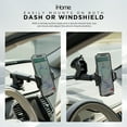 thumbnail image 4 of iHome Extendable Dash Car Mount, Adjustable Arm, Strong Hold, Universal Fit, Black, 4 of 5