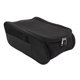 thumbnail image 1 of Sac de rangement pour chaussures de golf, anti-poussière, respirant, portable, pour voyage, homme et femme, entièrement noir, 1 of 4
