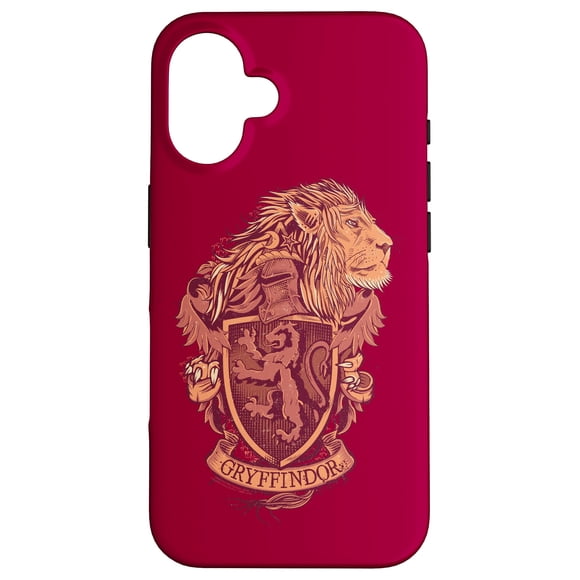 Funda para iPhone 16 Harry Potter Gryffindor León