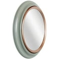 thumbnail image 3 of Infinity Instruments Ornate Green & Gold Round Transitional 24-inch Wall Mirror, 3 of 7