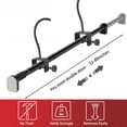 thumbnail image 7 of Garland Hanger for Front Door Frame,Adjustable Garland Hanger | Adjustable Fits 71"-81" Doors|Heavy-Duty Christmas Halloween Decoration Holder | No Screws/Drilling Damage-Free Installation, 7 of 7