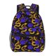 thumbnail image 1 of Fotbe Golden Snake And Purple Rose Mochila Casual con Estampado para Escuela, Viajes y Actividades al Aire Libre - Duradera, Ligera y Cómoda, 1 of 5