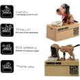 thumbnail image 3 of Dog Piggy Bank, My Dog Piggy Bank, Puppy Money Saving Box, Cute Automatic Stealing Coin Bank, Bank Money Saving Box Dog Shake Heads Tail Ears Rotating(Brown), 3 of 5