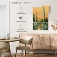 thumbnail image 4 of Elephant Stock Orange Sunrise Desert I Wall Art - Vertical Multi Panel Canvas - Hallway Wall Decor - Floral And Botanical Multi Panel - Orange And Yellow Decor By Julia Purinton - 14" x 23", 4 of 4