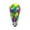 Green, variant on Jierger Clearance 1 Pack LED Stained Glass Light Bulb LED Bulbs 4W E26 Base ST19 LED Colored Light Bulb Stained Glass Bulb for Decoration Home Lighting Garden Balcony