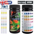 thumbnail image 3 of 7 In 1 Ph Test Fish Tank Water Tropical Aquarium Pond Water Test Strips Kit New, 3 of 5