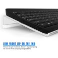 thumbnail image 4 of Soporte de teclado para ordenador con inclinación de acrílico transparente, ergonomía, con cubierta antideslizante de silicona Afortunado Sencillez, 4 of 5