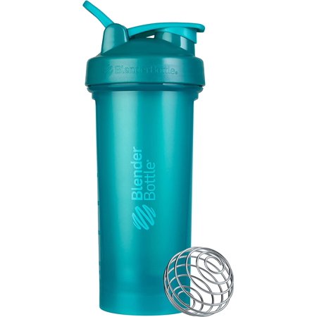 BlenderBottle Classic V2 Shaker Bottle Perfect for Protein Shakes and Pre Workout 28-Ounce Teal