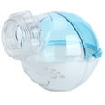 thumbnail image 4 of Lovely Hamster Running Exercise Wheel Toy, Clear Plastic, Easy To Clean, Odor , Litter Scatter Cover Ideal For Small Pets, 4 of 8