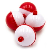 Ozark Trail 1 3/4 in Round Snap-on Fishing Bobbers 4 Pack