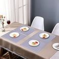 thumbnail image 6 of Elegant PVC Placemats for Dining Table, 6 of 8