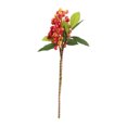 thumbnail image 1 of Decoraciones navideñas ramas de frutos rojos simulados flores artificiales decoración del hogar, 1 of 1