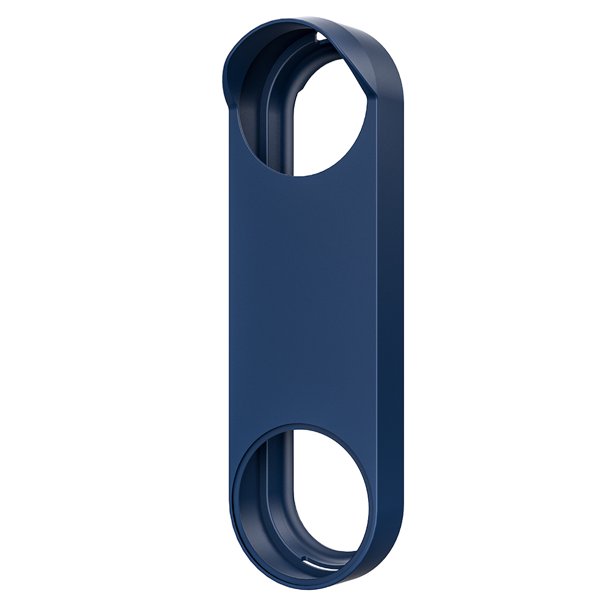 Funda Protectora Silicona Accesorios para Timbre Impermeables A Prueba Caídas Nieve Anti Solar Google Nest Doorbell Wi 2da Generación Rojo