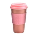 thumbnail image 1 of Portable Wheat Straw Coffee Tea Mug Cups Reusable Bamboo Fibre Cups Eco Friendly, 1 of 8