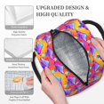 thumbnail image 3 of Salouo Magic Mushrooms for Insulated Lunch Bag for Women/Men - Leakproof Cooler Tote Bag Organizer - Reusable Lunch Box for Office Picnic Hiking Beach-One Size, 3 of 6