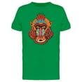 thumbnail image 1 of Monkey With Fangs Tribal Head Tee Men's -Image by Shutterstock, 1 of 2