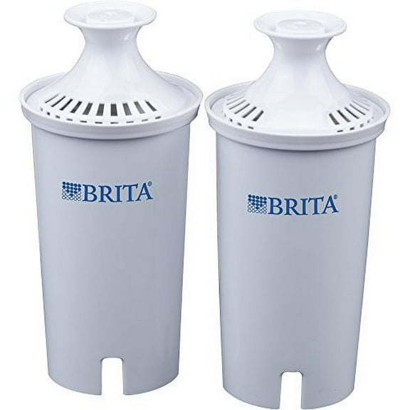 Brita Standard Water Filter, Standard Replacement Filters for Pitchers and Dispensers, BPA Free, 2 Count