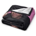thumbnail image 2 of Blanket Sebastians Actors Stan Throw Flannel Blankets Warm Soft Cozy Fuzzy Air Conditioning Blanket for Living Room Sofa Bed Gift Blankets for All Seasons 60"x80", 2 of 6