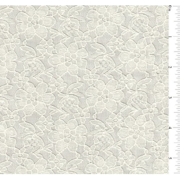 60" Ivory Lace 15 Yards Wholesale by The Bolt